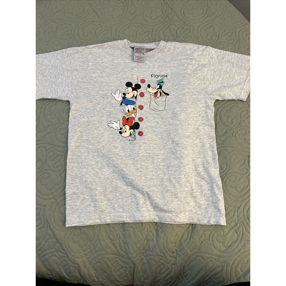 Vintage 90s Sherry’s Best Disney Florida Tee Kids 10-12